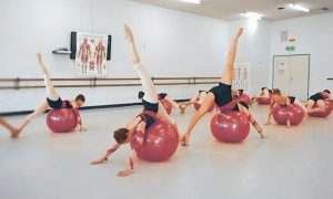 Progressing Ballet Technique class