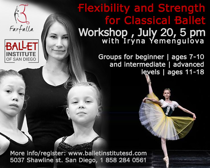 Flexibility and strength for classical ballet